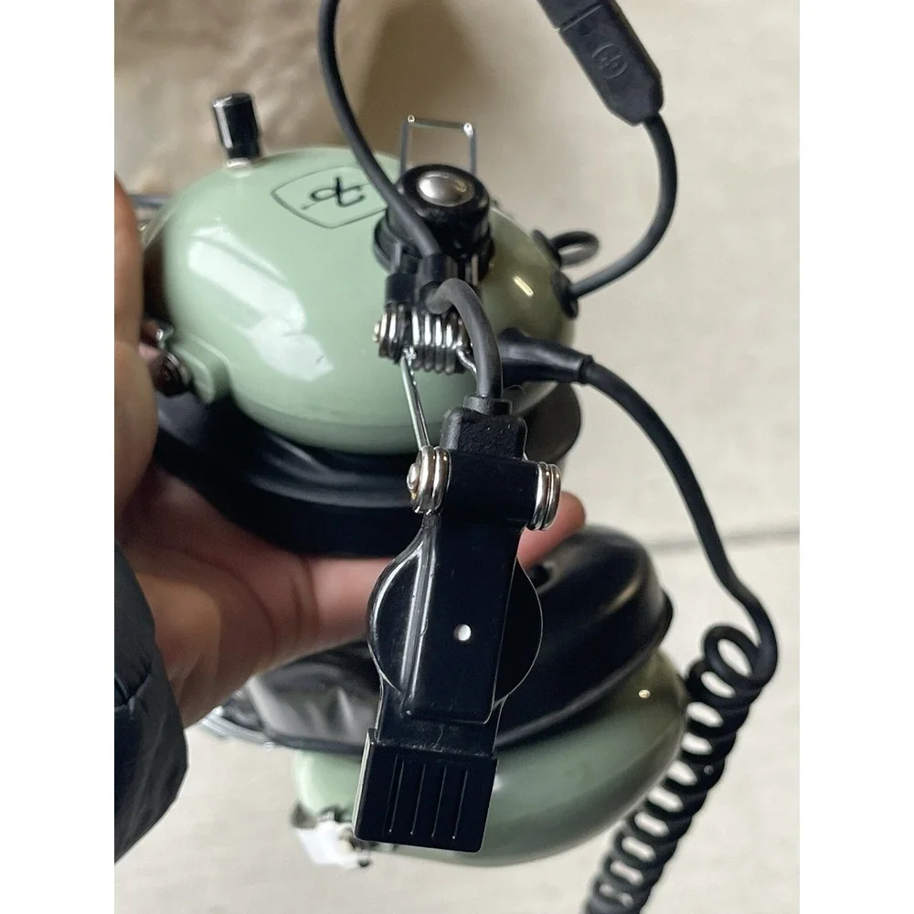 David Clark Aviation Headset Model H10-76 Untested